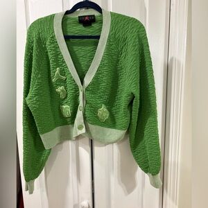 Womens Jordan Oversized Cropped Cardigan